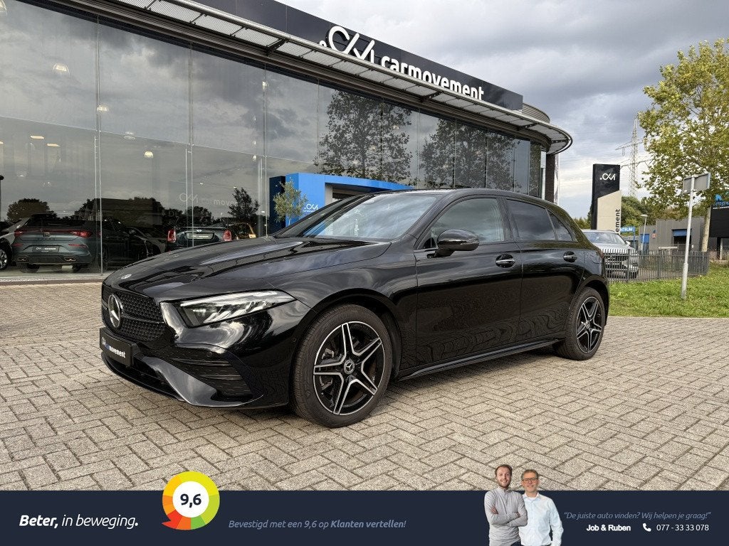 Mercedes-Benz A-Klasse 250 e AMG Line I Night Pakket I Ambie, Auto's, Automaat, Gebruikt, Zwart, 4 cilinders