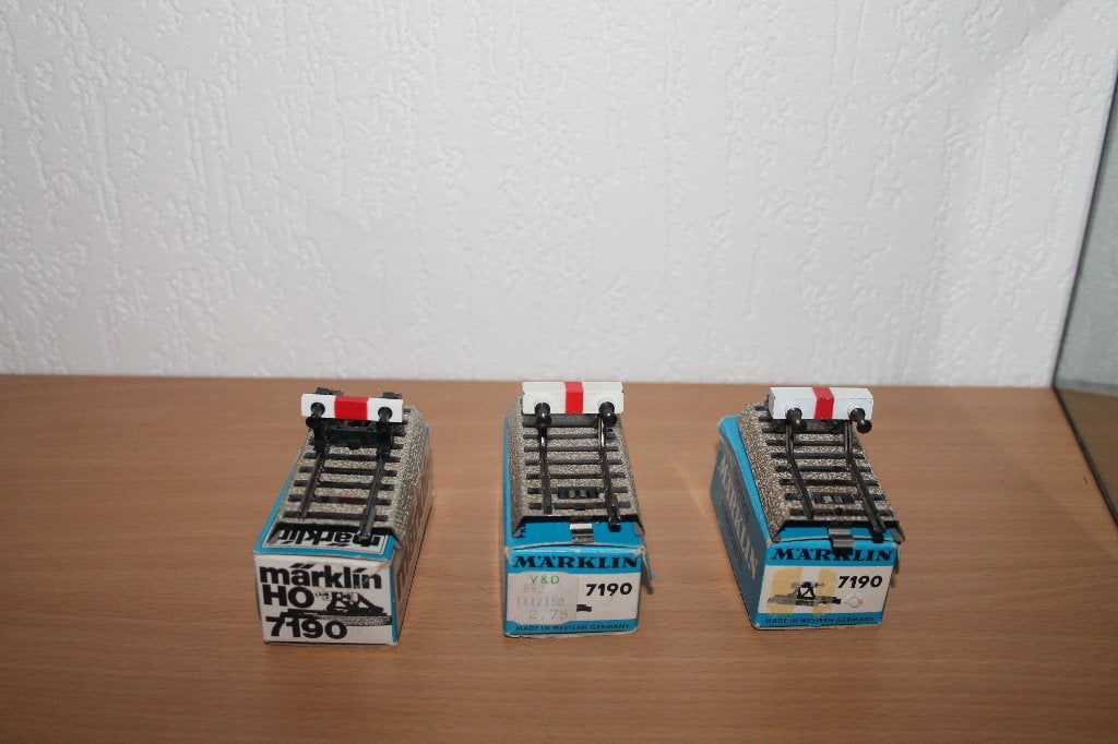 Marklin 7190 (stootblokken), Wisselstroom, Nieuw, Rails, Ophalen of Verzenden