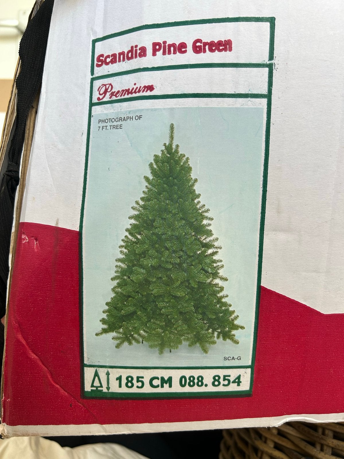 Kerstboom 1,85cm, Diversen, Kerst, Ophalen, Gebruikt