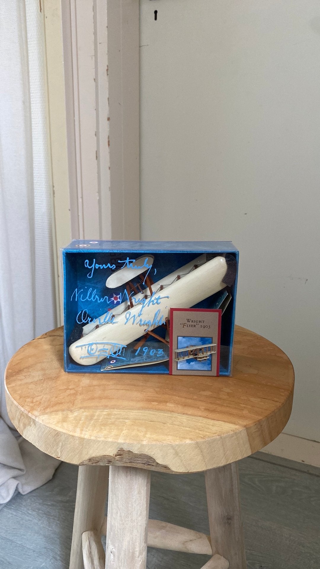 Modelvliegtuig Wright Flyer 1903, Verzamelen, Ophalen of Verzenden, Nieuw, Schaalmodel