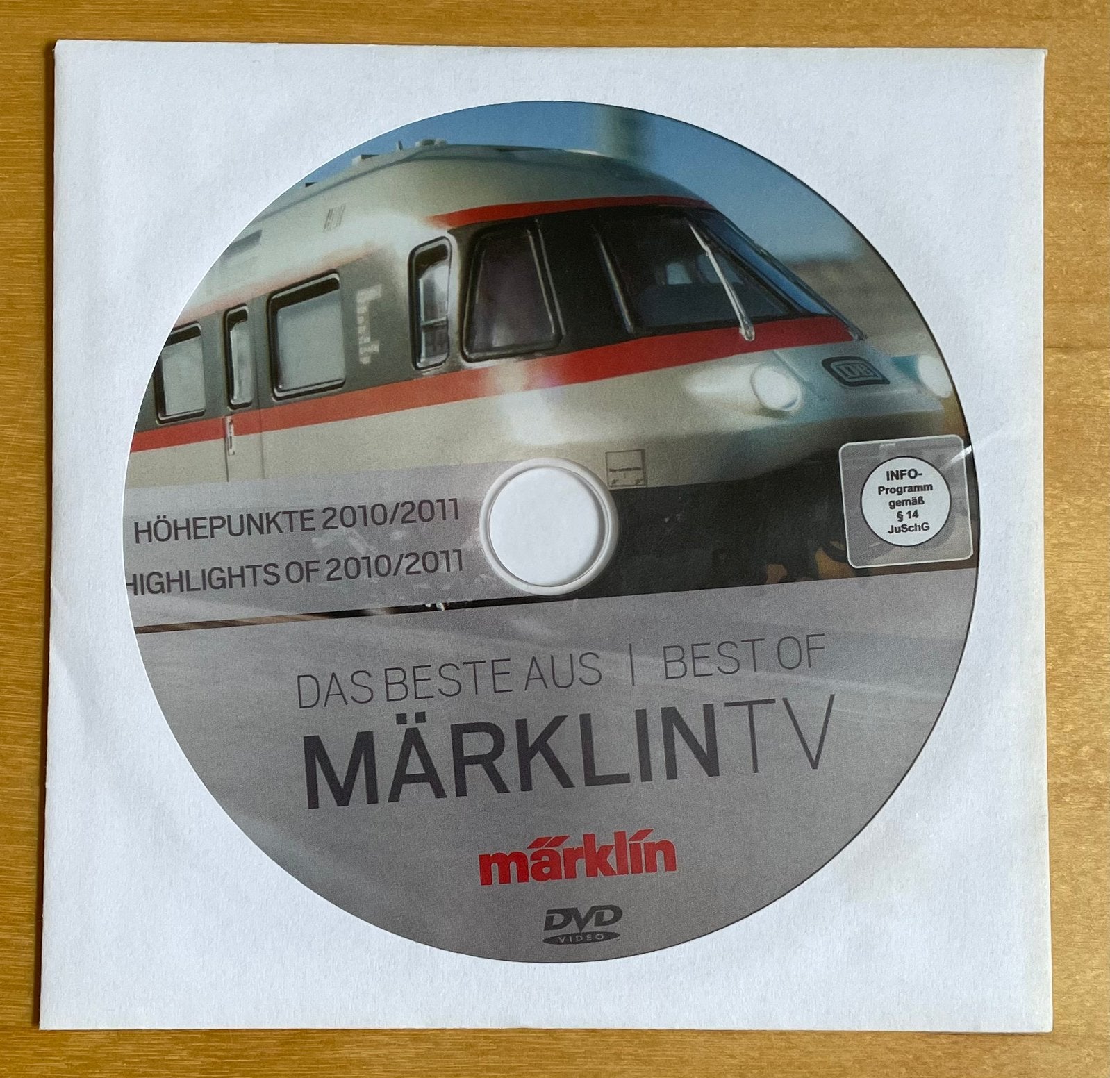 DVD Das beste aus MärklinTV 2010/2011, Ophalen of Verzenden, Gebruikt, Trein, Overige typen
