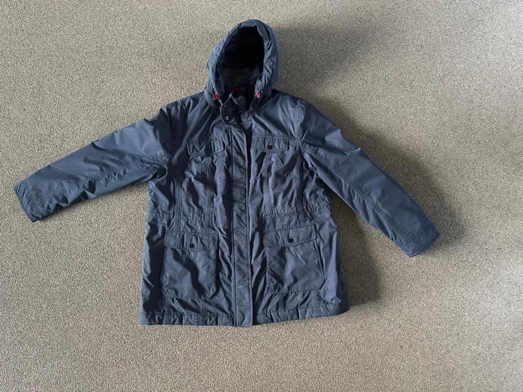 Donkerblauwe waterdichte winterjas, Kleding | Dames, Jassen | Winter, Ophalen of Verzenden, Nieuw, Maat 46/48 (XL) of groter, Blauw