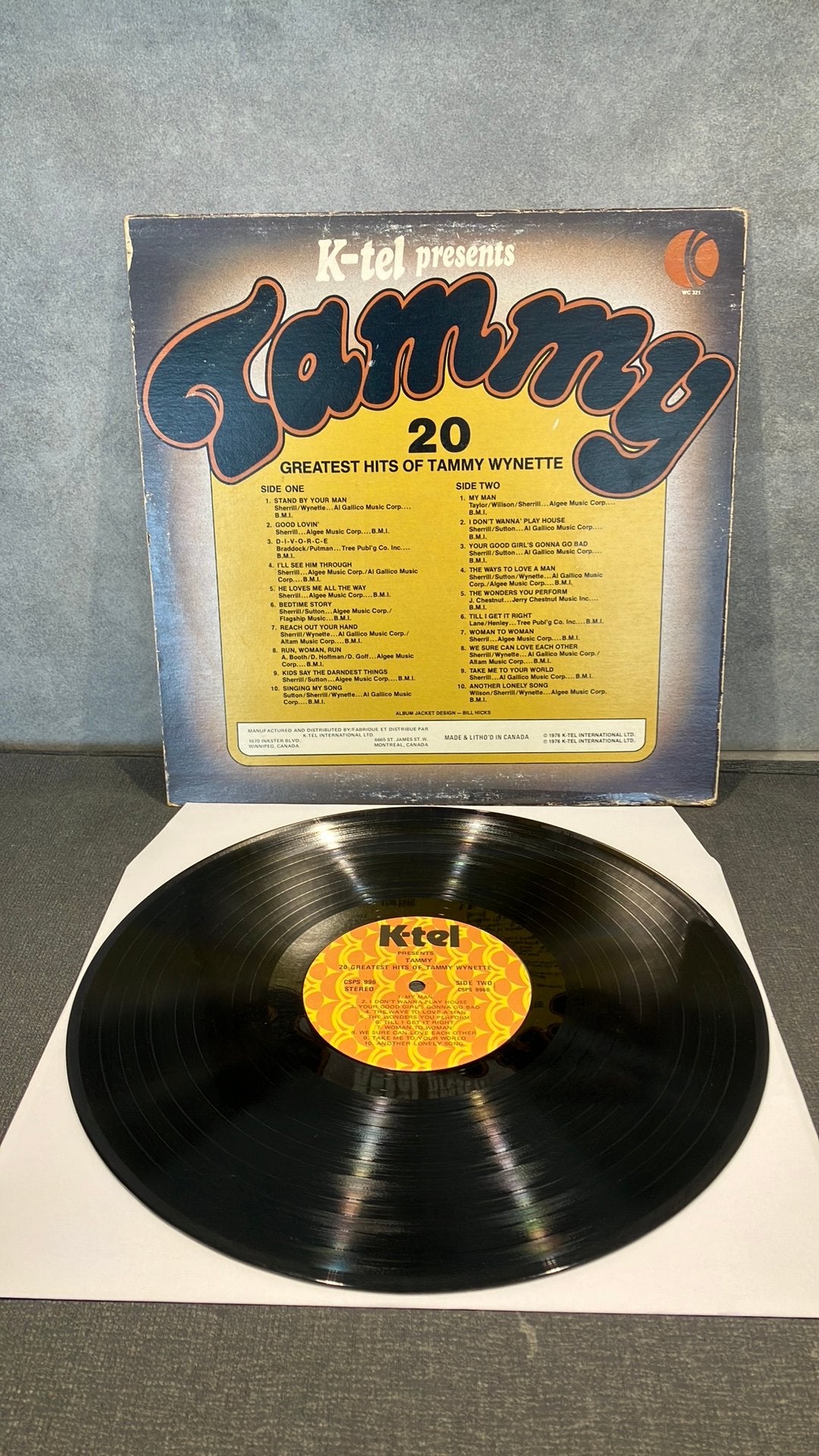 Tammy Wynette   — 20 Greatest Hits, LP, Gebruikt, Ophalen of Verzenden, Country