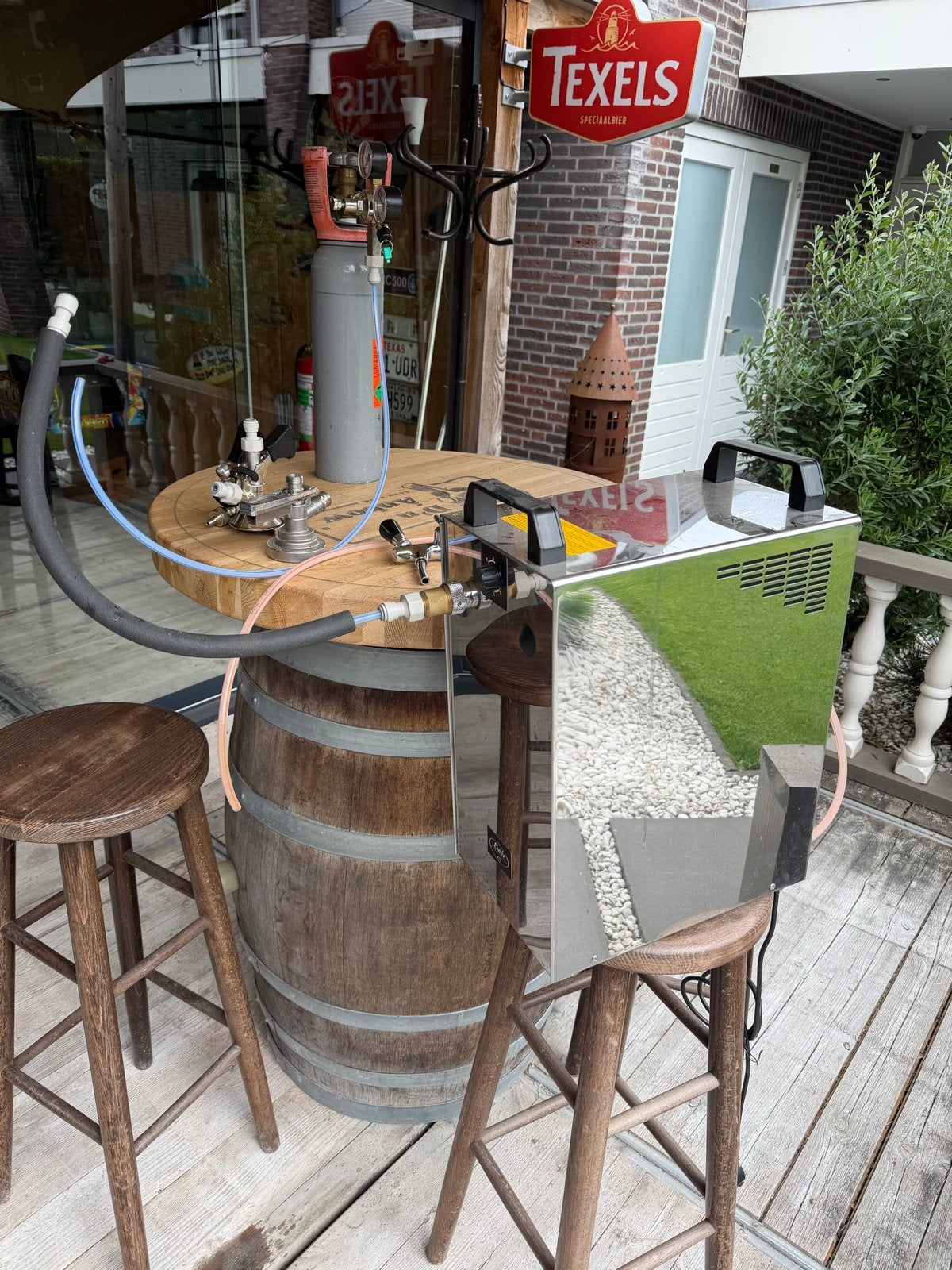 Lindr Kontact 40 Green thuis Biertap, Witgoed en Apparatuur, Thuistaps, Gebruikt, Overige merken, Ophalen