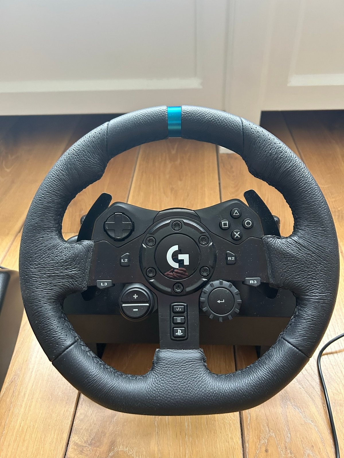 Logitech G923 Race Stuur + Pedalen (PC en PS4/5), zgan, Ophalen, Zo goed als nieuw, Stuur of Pedalen, PlayStation 4