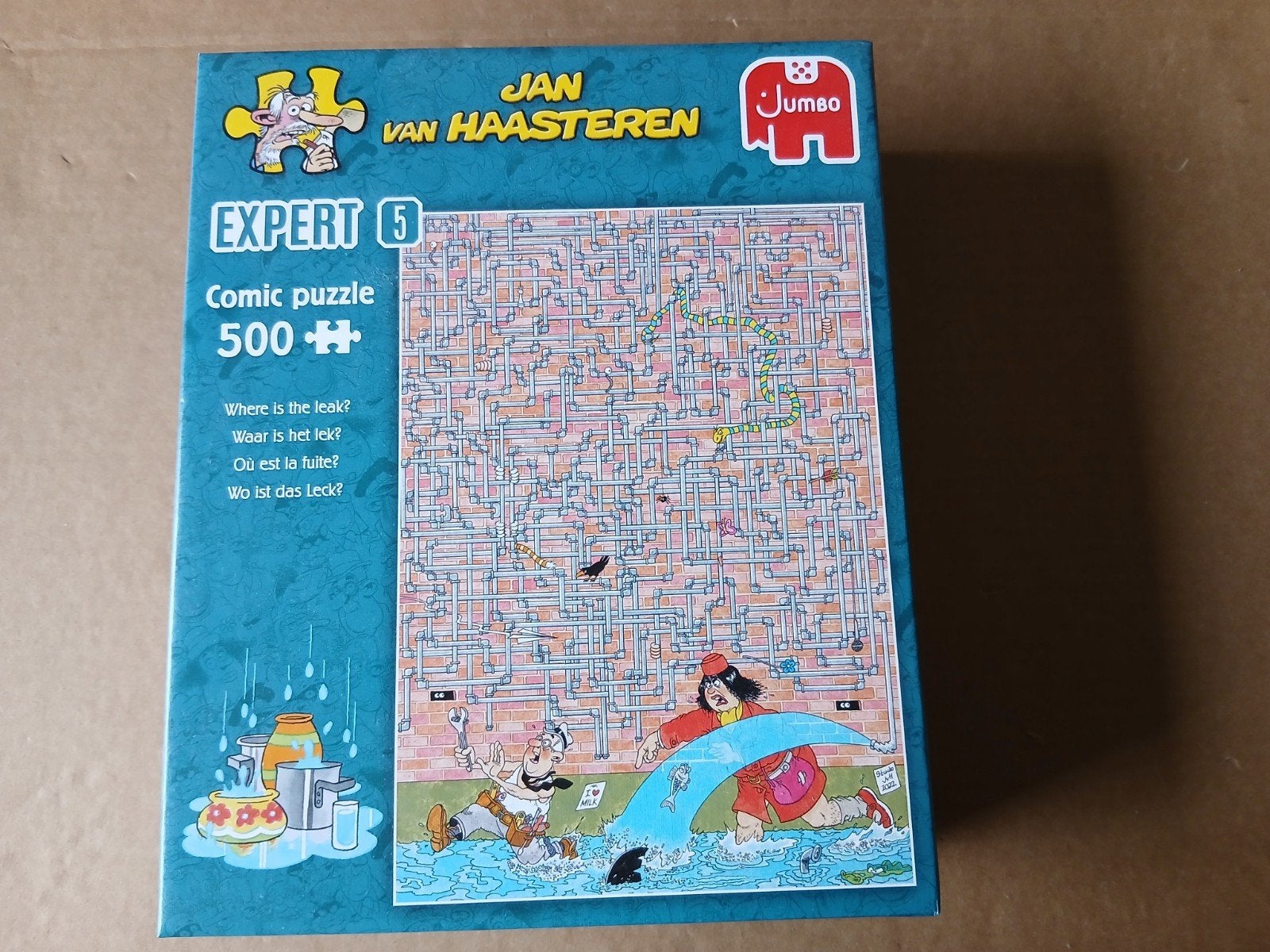 Jan van Haasteren Expert 5 Comic Puzzle 500 stukjes, Ophalen of Verzenden, Zo goed als nieuw
