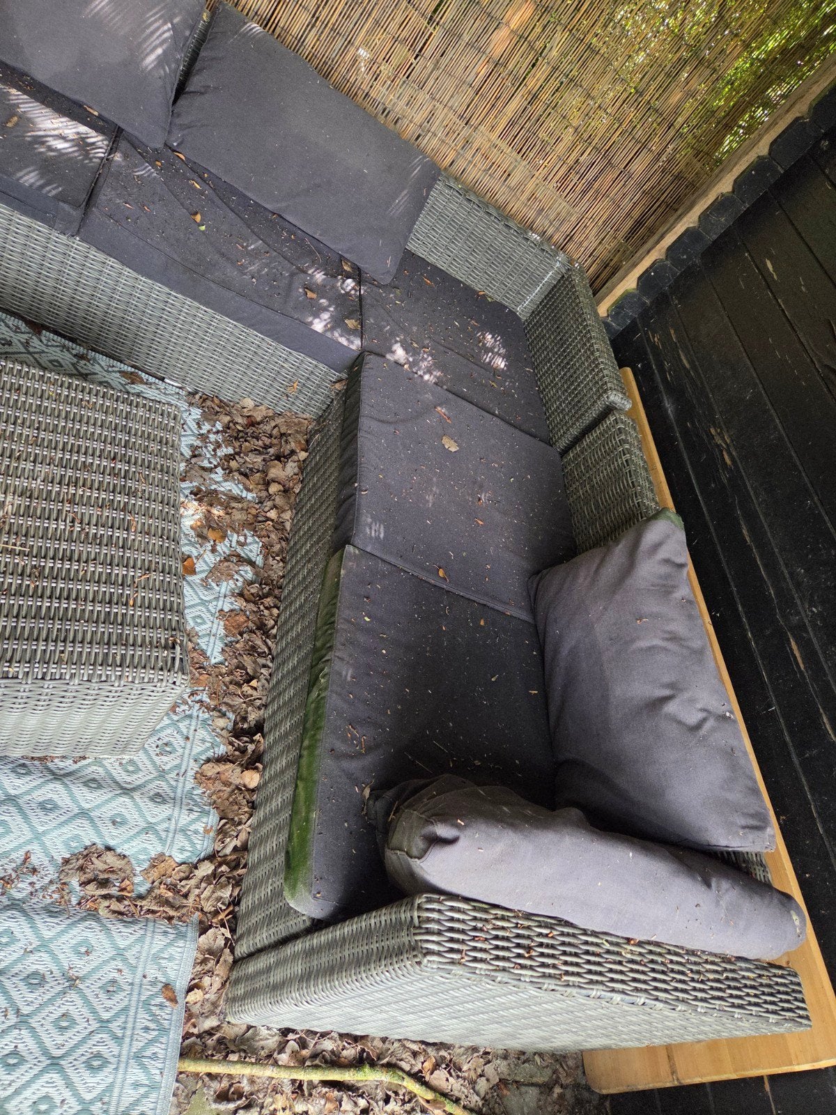 Loungeset, Tuin en Terras, Tuinmeubel-accessoires, Ophalen, Gebruikt
