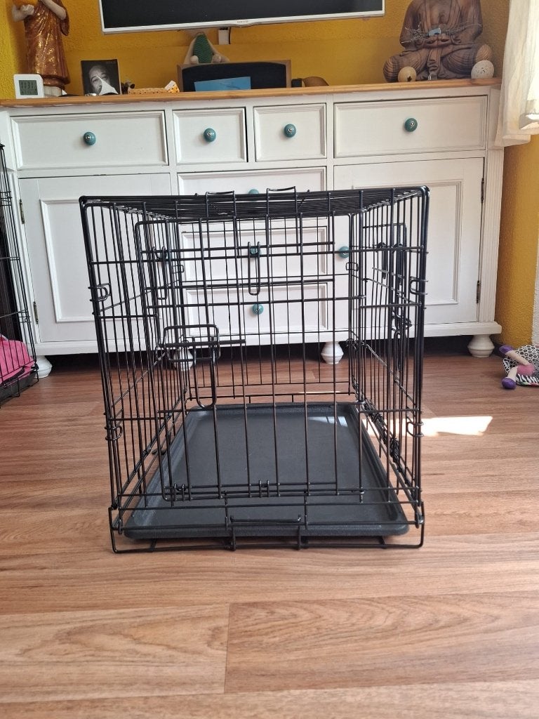 Hondenbench 60/32 hoog 49 bench voor pup kleine hond, Ophalen, Zo goed als nieuw