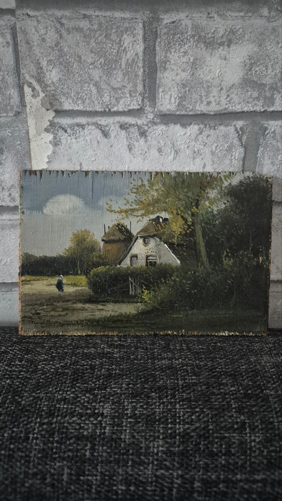 Klein landschap, Ophalen of Verzenden