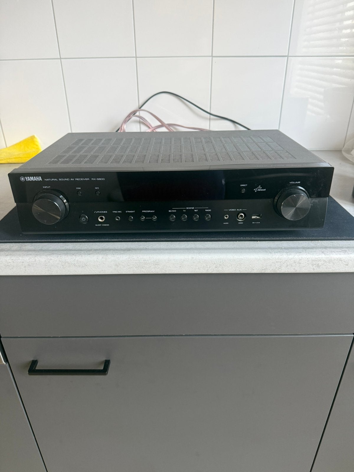 Yamaha RX-S600 5.1 AV Receiver – goed werkend, getest, Audio, Tv en Foto, Gebruikt, Yamaha, Ophalen of Verzenden, 60 tot 120 watt