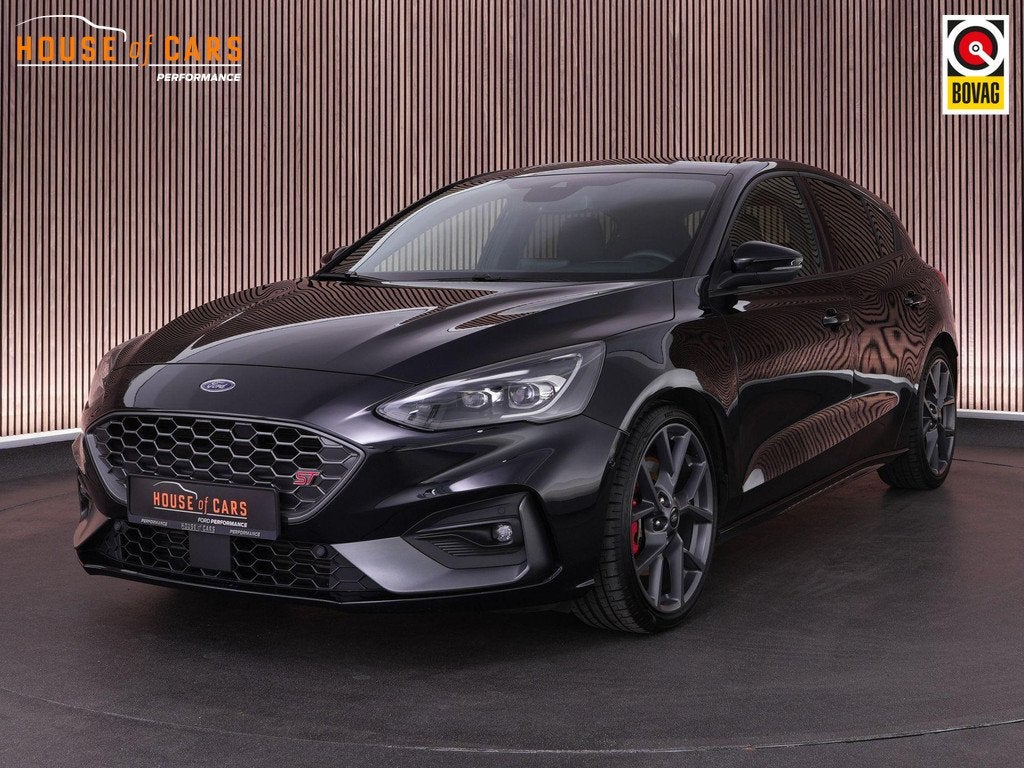 Ford Focus ST-3 AUTOMAAT 2.3 280pk |dealer onderhouden|HUD|e, Auto's, Gebruikt, 4 cilinders, Bedrijf, 1600 kg