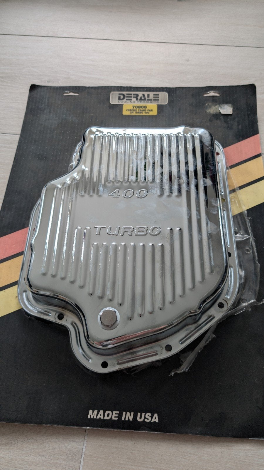 Oliepan met aftapplug TH 400 voor een Chevy, Ophalen of Verzenden, Nieuw