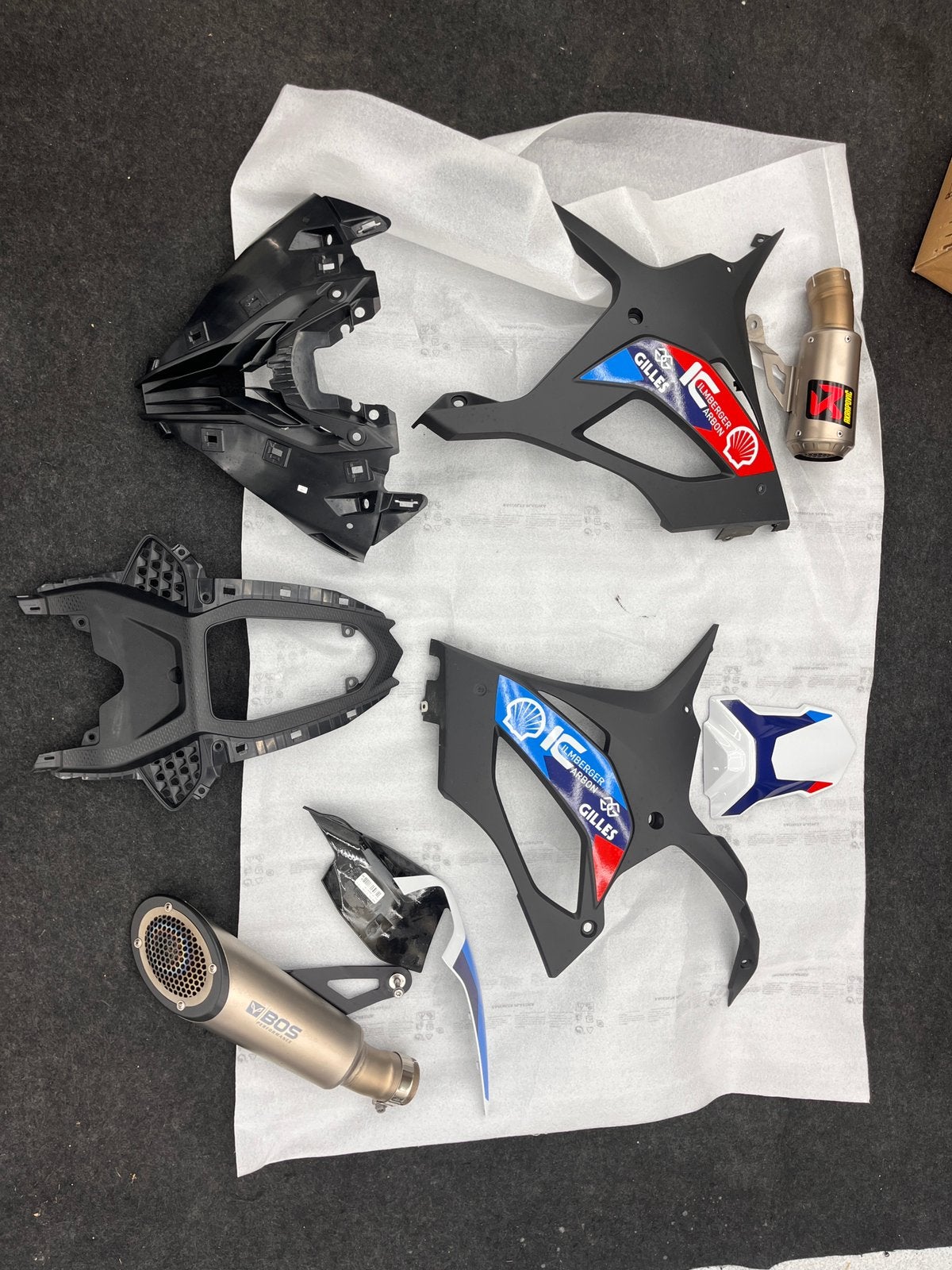 Diverse BMW m1000rr onderdelen, Motoren, Ophalen of Verzenden, Gebruikt