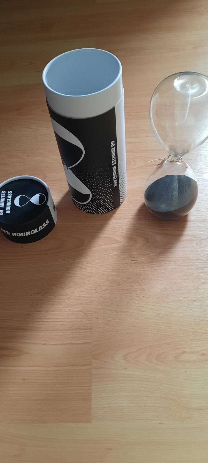 Zandloper 60 minuten, Huis en Inrichting, Woonaccessoires | Overige, Ophalen of Verzenden, Nieuw