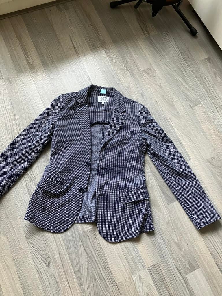 Prachtig Colbertje Armani maat 164 super koopje gestoomde, Kinderen en Baby's, Kinderkleding | Maat 164, Ophalen of Verzenden