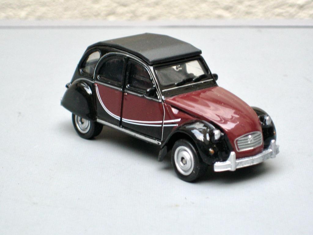 Citroen Charleston rood met zwart Norev 1:54 3 Inch, Ophalen of Verzenden, Nieuw, Auto