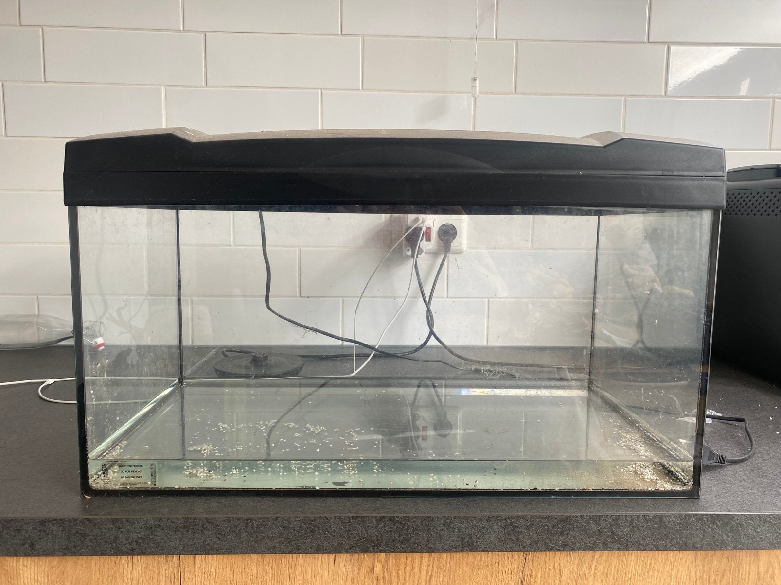 Aquarium en inrichting, Ophalen, Verwarming, Gebruikt, Leeg aquarium