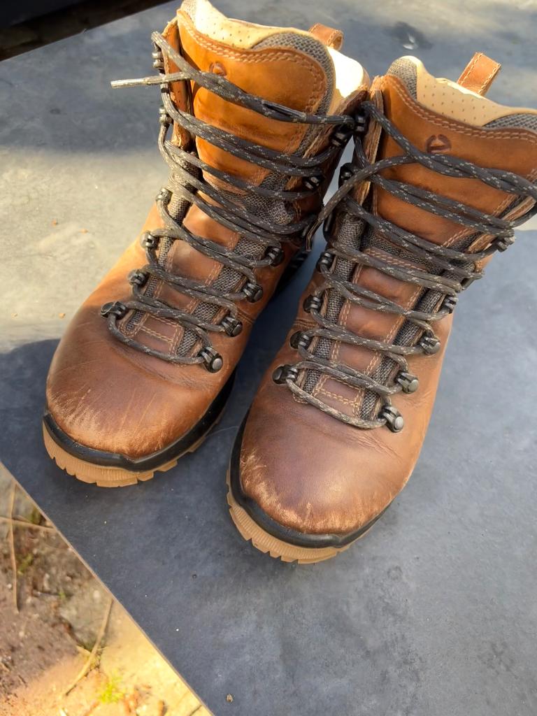 Wandelschoenen Ecco Exohike maat 38, Ophalen, Gebruikt, Schoenen