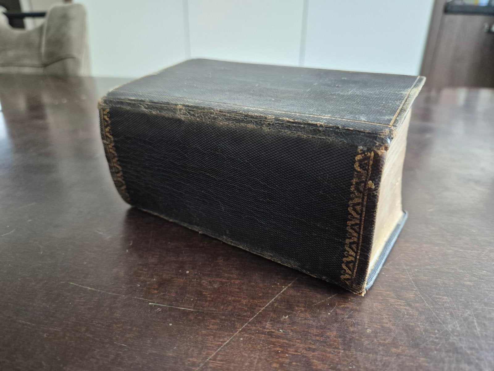 Antieke Statenbijbel (1791–1797) met prenten en psalmen, Antiek en Kunst, Antiek | Boeken en Bijbels, Ophalen