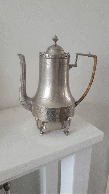 Antieke Koffiekan KMD Tiel uit 1928 - Bijna 100 jaar oud, Ophalen of Verzenden