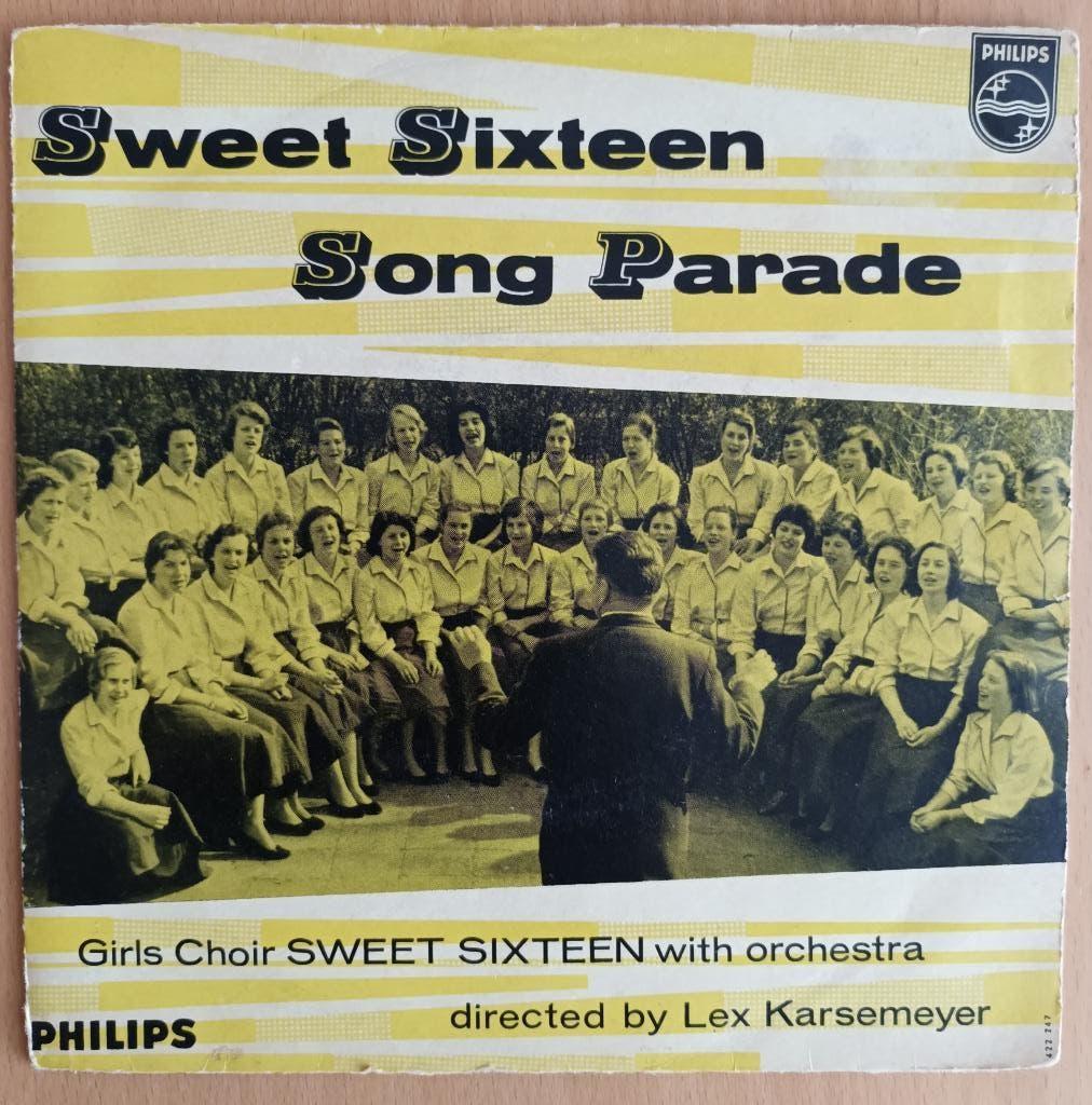 Sweet Sixteen  (EP Philips 422 247), Cd's en Dvd's, Vinyl | Nederlandstalig, Voor 1960, 7 inch, Ophalen of Verzenden, Zo goed als nieuw