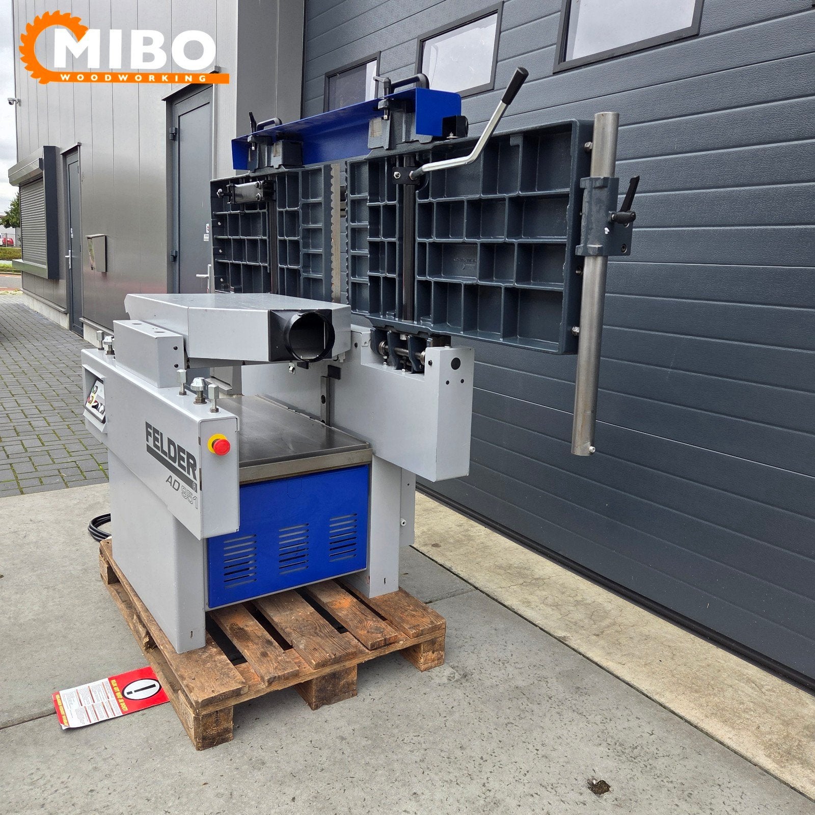 Felder schaafmachine 510m *** Vlakbank vandiktebank, Doe-het-zelf en Verbouw, Ophalen of Verzenden, Zo goed als nieuw, Elektrisch