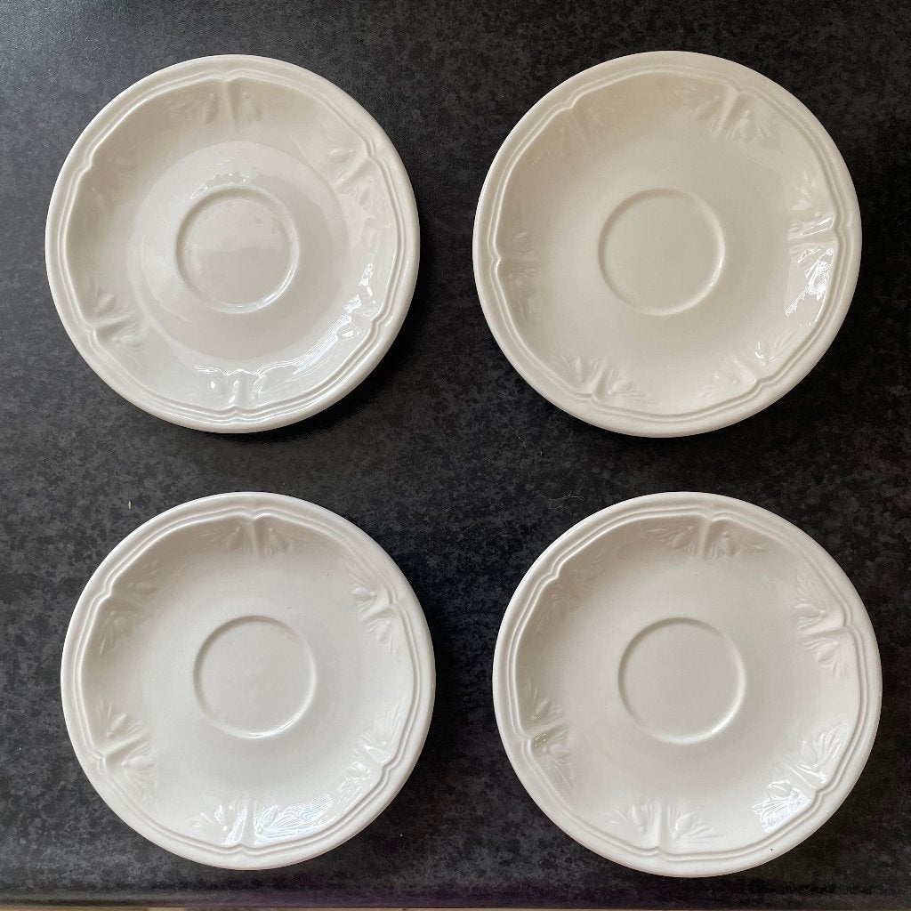 Espresso-schotels Villeroy&Boch model Cortina 9 stuks, Gebruikt, Verzenden, Overige stijlen, Kop(pen) en/of Schotel(s)