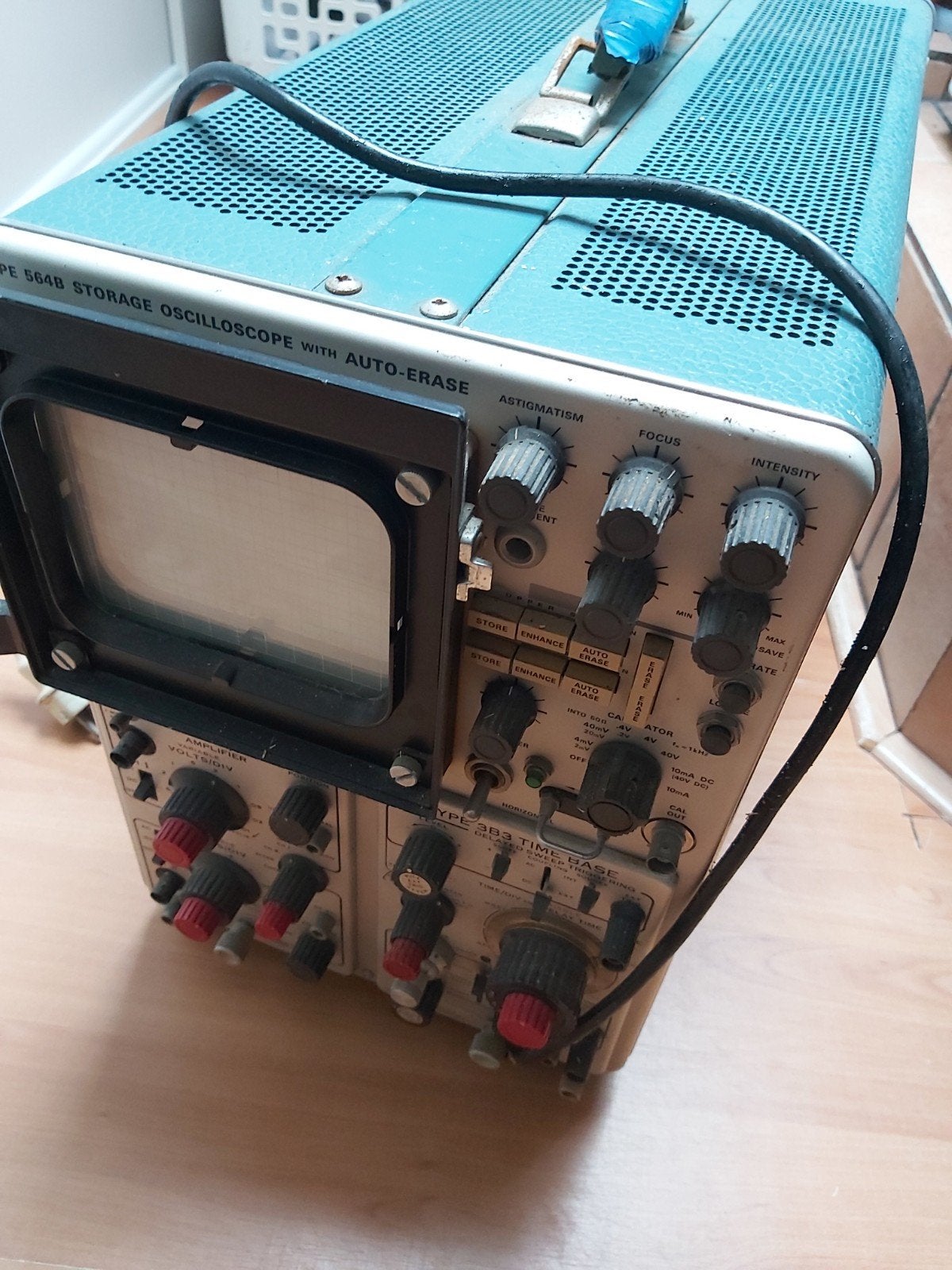 Vintage Tektronix Type 564B Buizen Oscilloscope met accessoi, Ophalen, Gebruikt