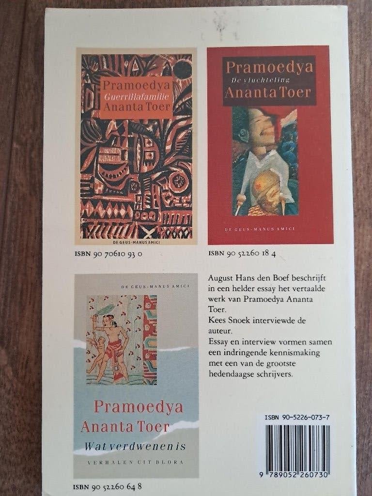 Pramoedya Ananta Toer - diverse boeken, Boeken, Ophalen of Verzenden, Gelezen, Pramoedya Ananta Toer, Wereld overig