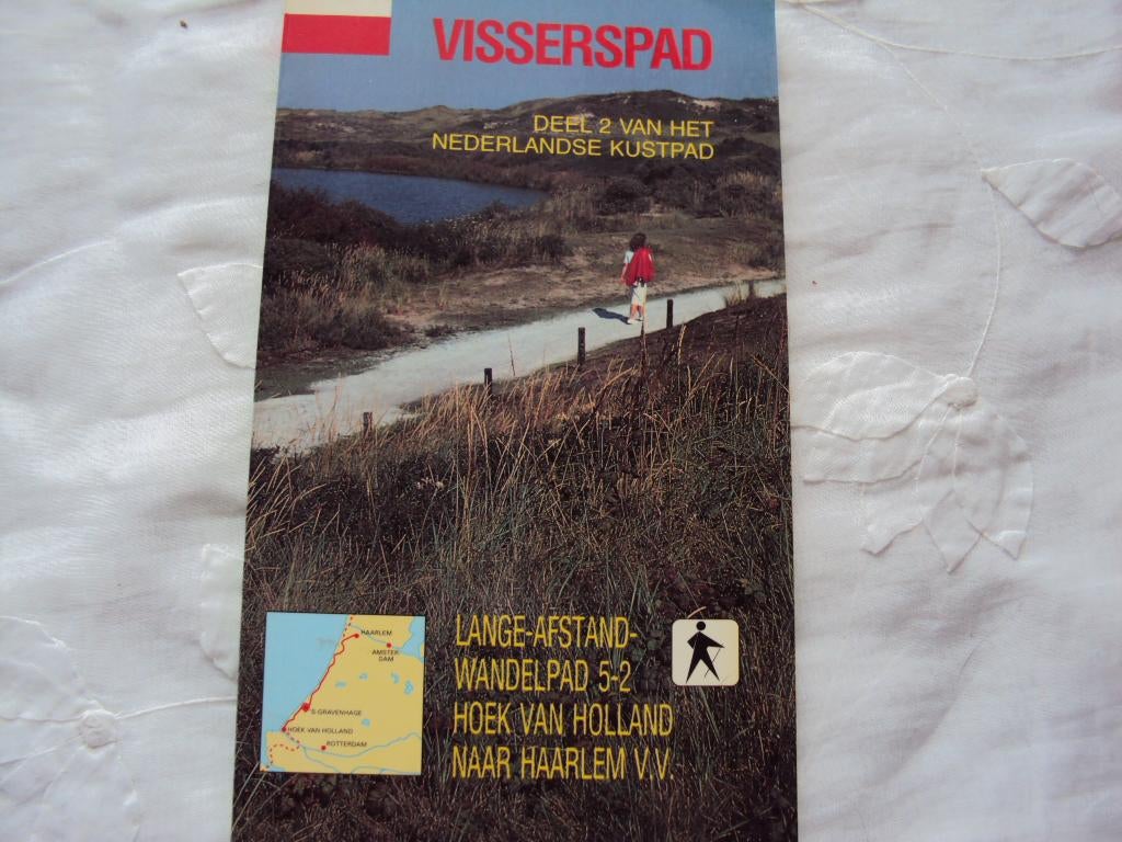 Visserspad, deel 2 van het Nederlandse kustpad, Gelezen, Henk Dikker Hupkes, Lopen en Fietsen, Ophalen of Verzenden