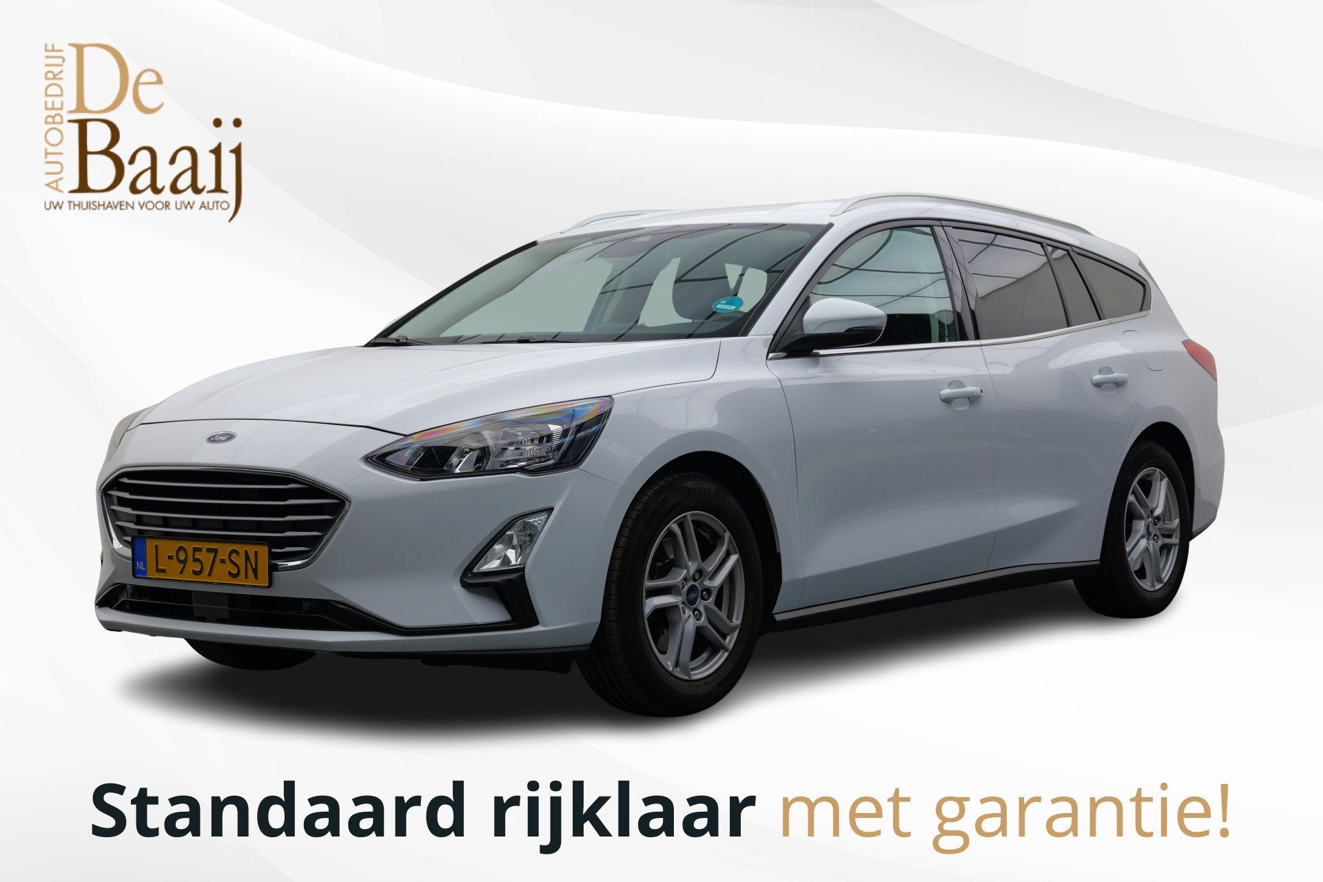 Ford FOCUS Wagon 1.0 EcoBoost Trend Edition Business | Achte, Gebruikt, Euro 6, Met garantie (alle), Wit