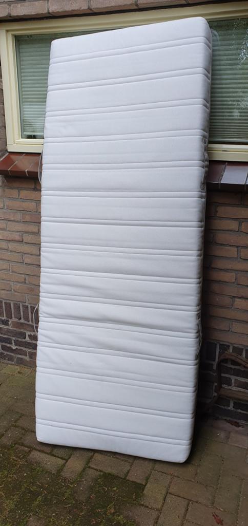 Ikea Malvik matras 80x200 15cm dik, Huis en Inrichting, Slaapkamer | Matrassen en Bedbodems, Ophalen, Gebruikt, Eenpersoons, 80 cm