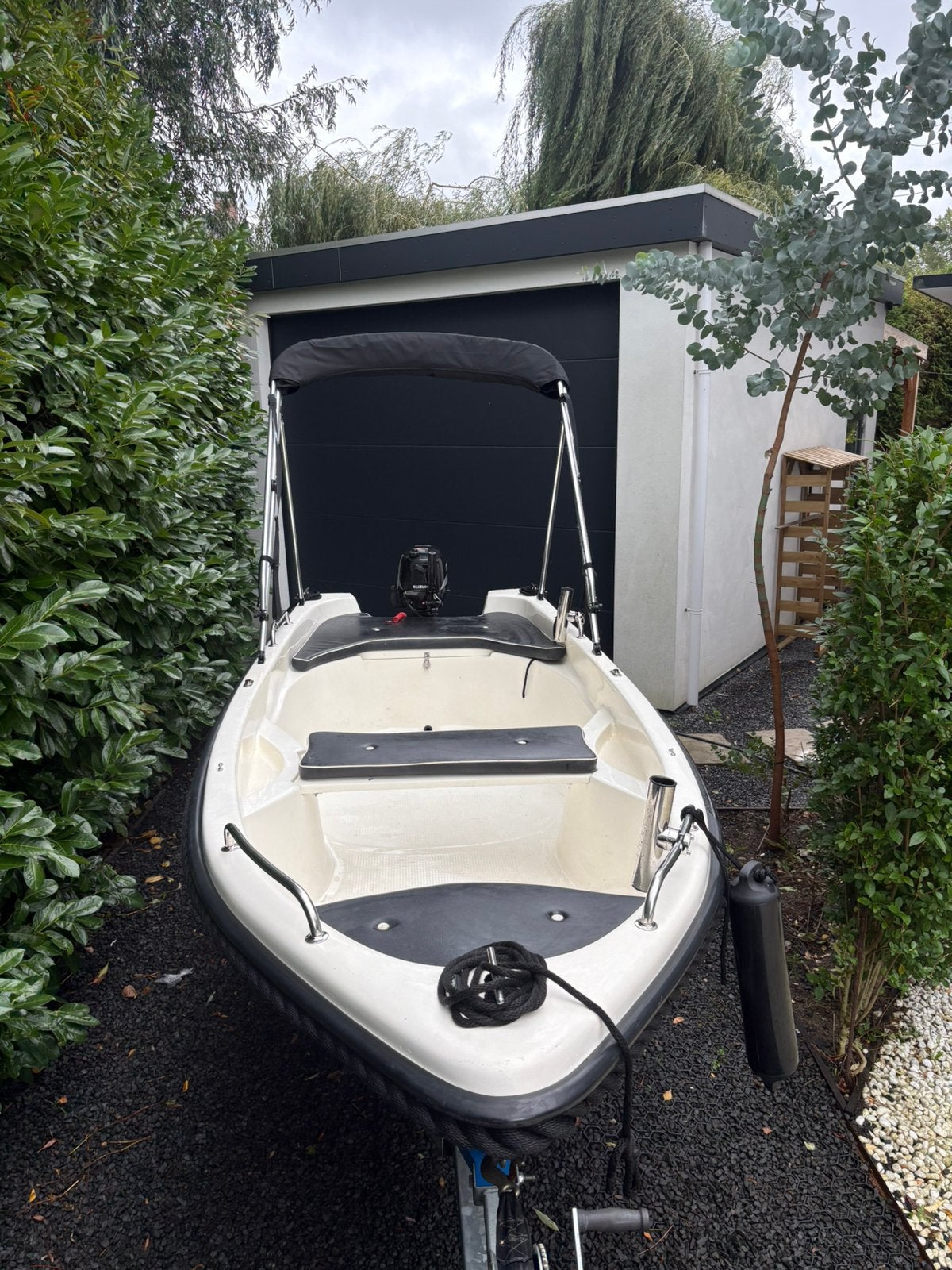 Remus 390 incl trailer., Ophalen, Zo goed als nieuw, Trailer
