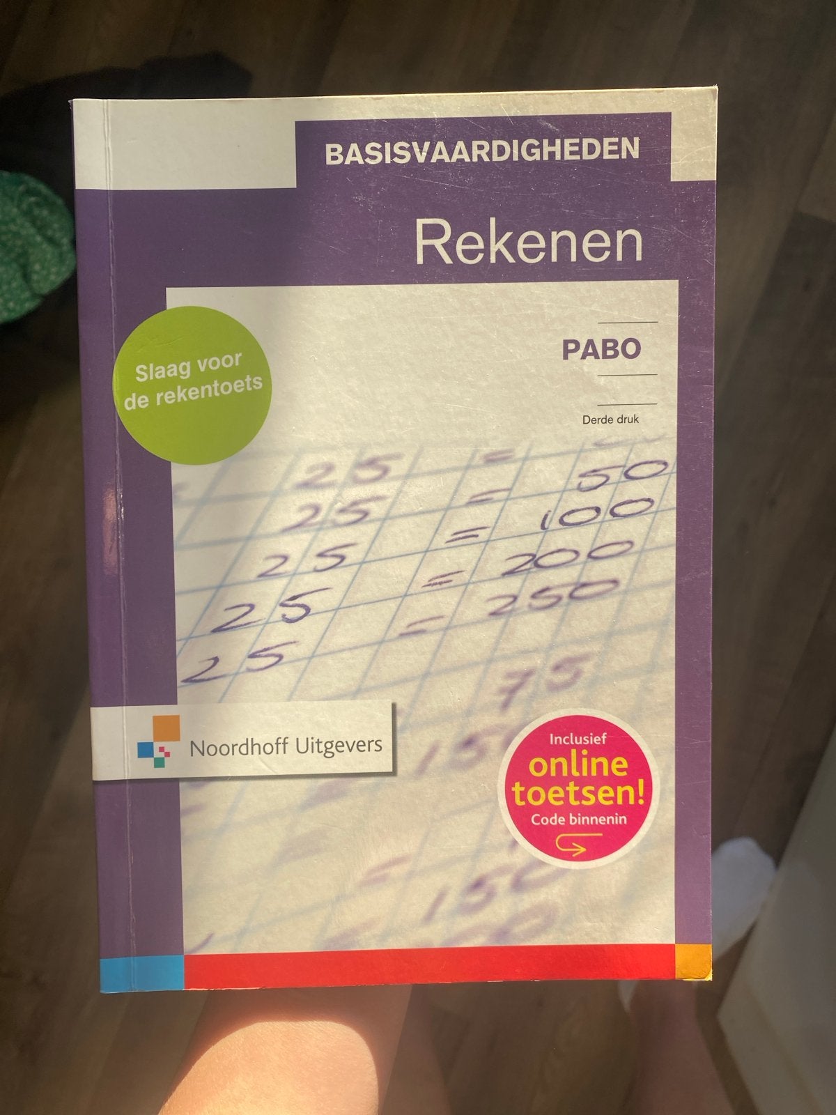 Basisvaardigheden Rekenen PABO - Noordhoff Uitgevers, Ophalen of Verzenden, Zo goed als nieuw, HBO