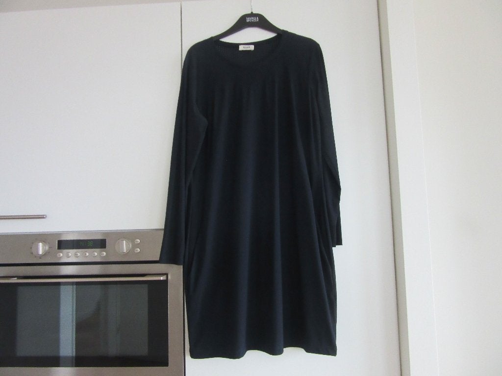 JURK merk ANNA BLUE maat medium donkerblauw, Kleding | Dames, Maat 38/40 (M), Blauw, Anna Blue, Ophalen of Verzenden