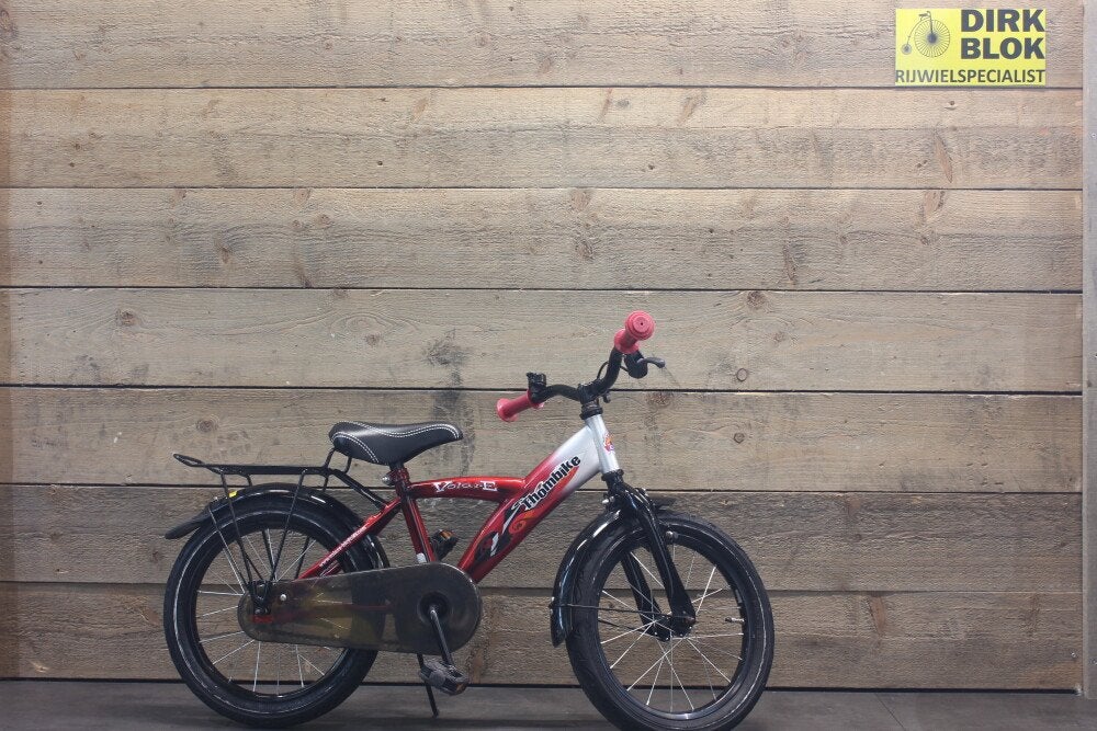 16 inch Thombike jongensfiets remnaaf rood + 3 mnd garantie, Niet ingevuld, Gebruikt, Niet ingevuld, Niet ingevuld
