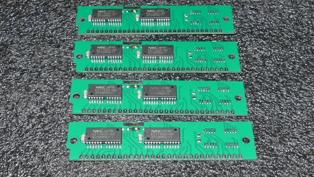 4 x 4 MB = 16 MB | 30 Pins | geheugen | RAM | NIEUW | SIMM, Computers en Software, Vintage Computers, Ophalen of Verzenden