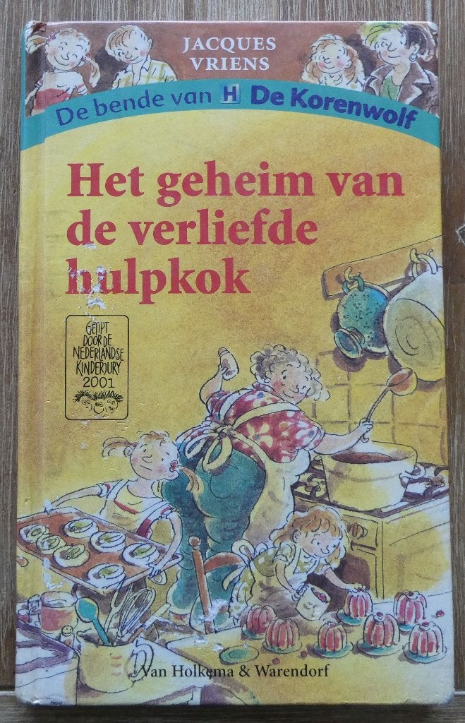 Het geheim van de verliefde hulpkok - De Korenwolf - AVI 8, Ophalen of Verzenden, Gelezen, Jacques Vriens, Fictie algemeen