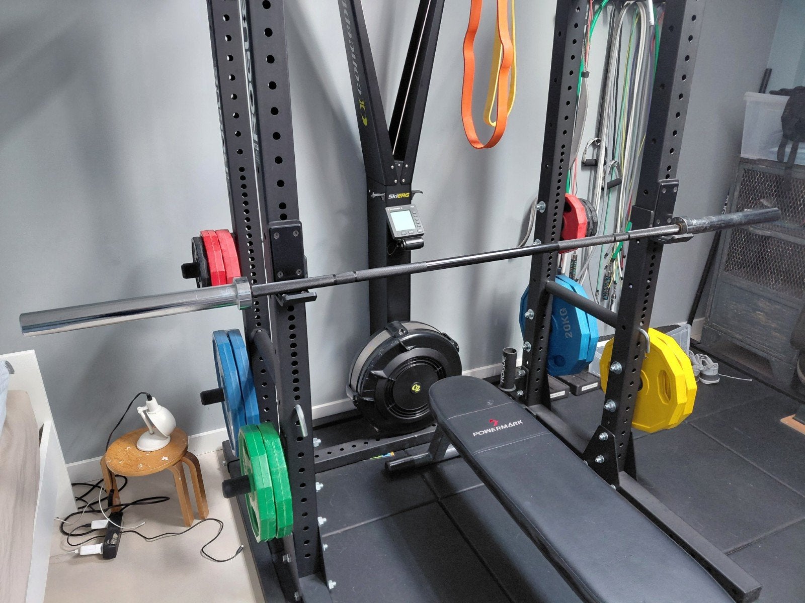 Pivot Fitness Olympische Halterstang 20 kg ZGAN, Sport en Fitness, Fitnessmaterialen, Ophalen, Zo goed als nieuw