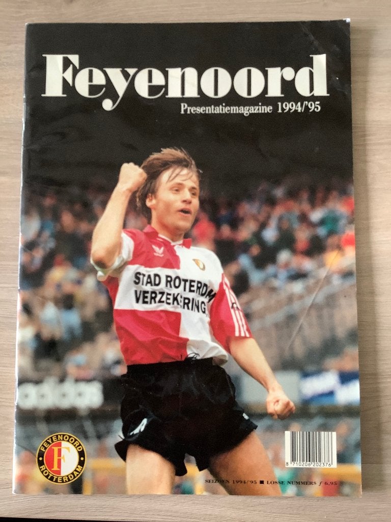 Feyenoord Presentatiemagazine 1994-1995, Verzamelen, Sportartikelen en Voetbal, Ophalen of Verzenden, Zo goed als nieuw, Feyenoord
