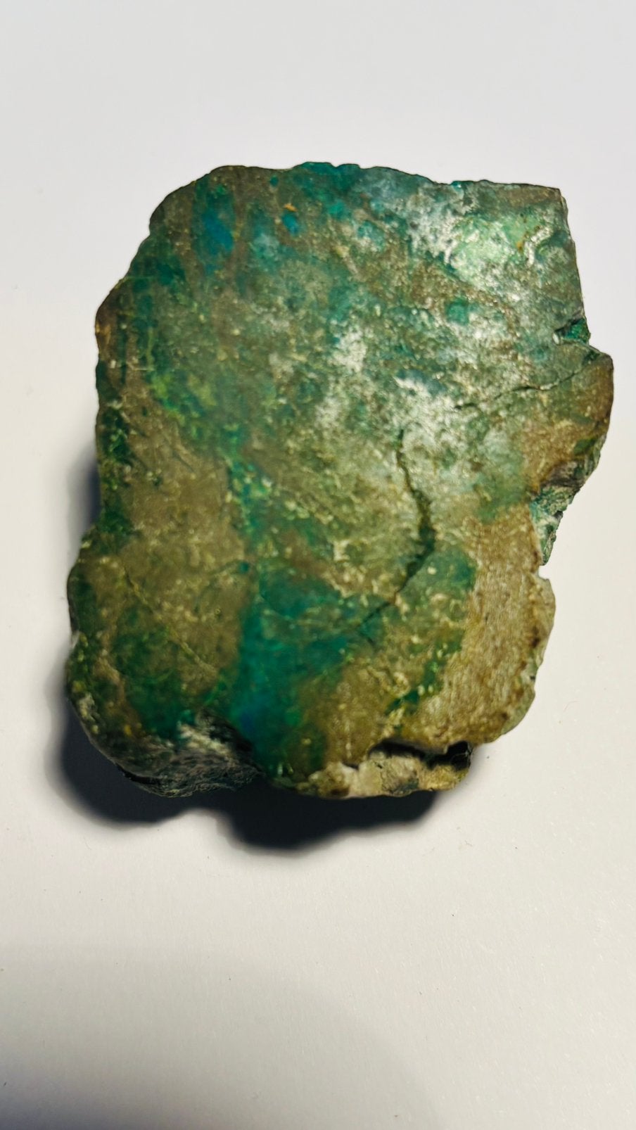 Malachiet knol donker groen, Ophalen of Verzenden, Mineraal