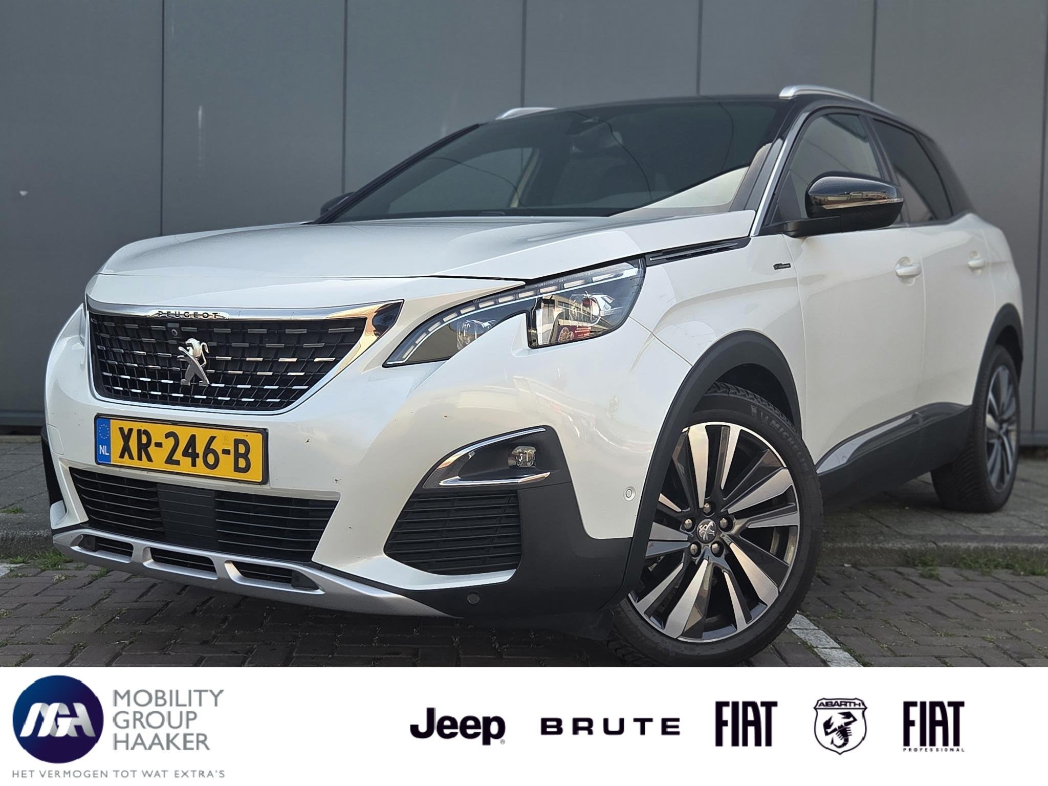 Peugeot 3008 1.2 PureTech GT Line | Apple-Android | Trekhaak, Auto's, Peugeot, Voorwielaandrijving, Gebruikt, 1199 cc, Leder en Stof
