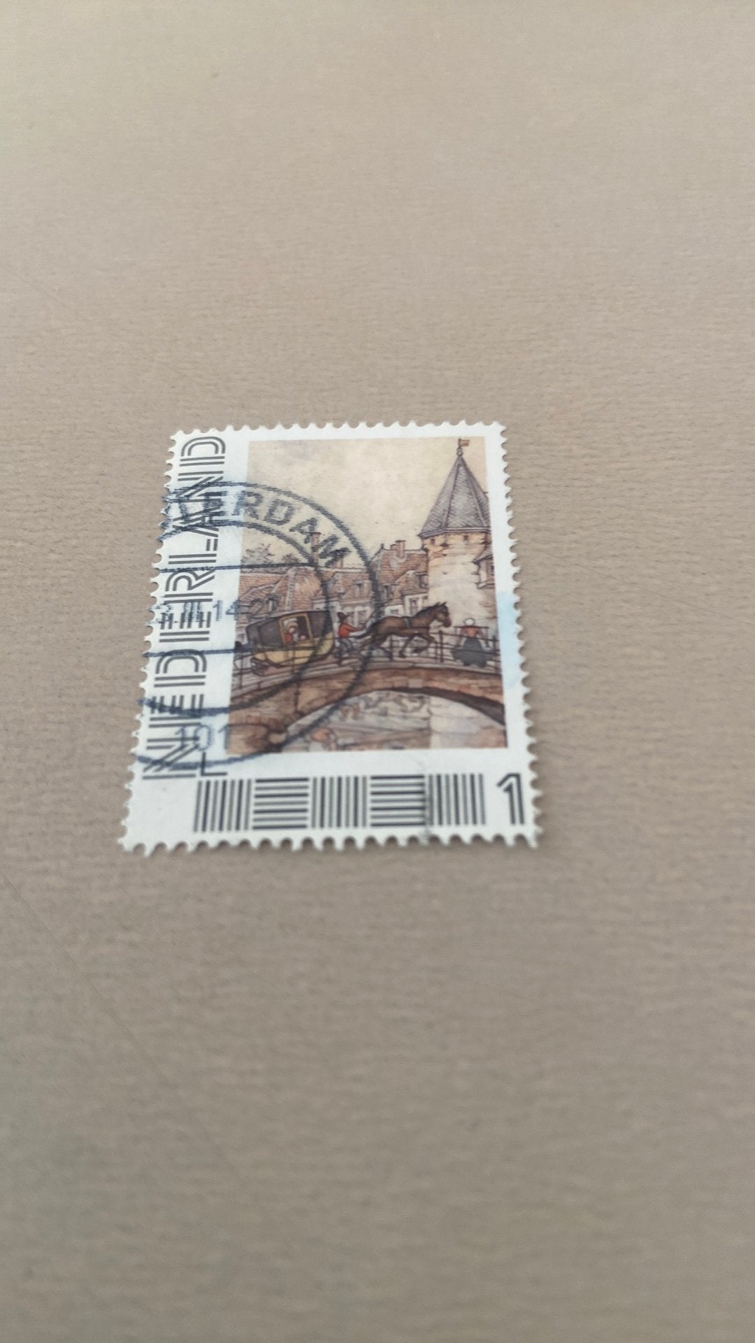 Nederland, Ophalen of Verzenden, Gestempeld