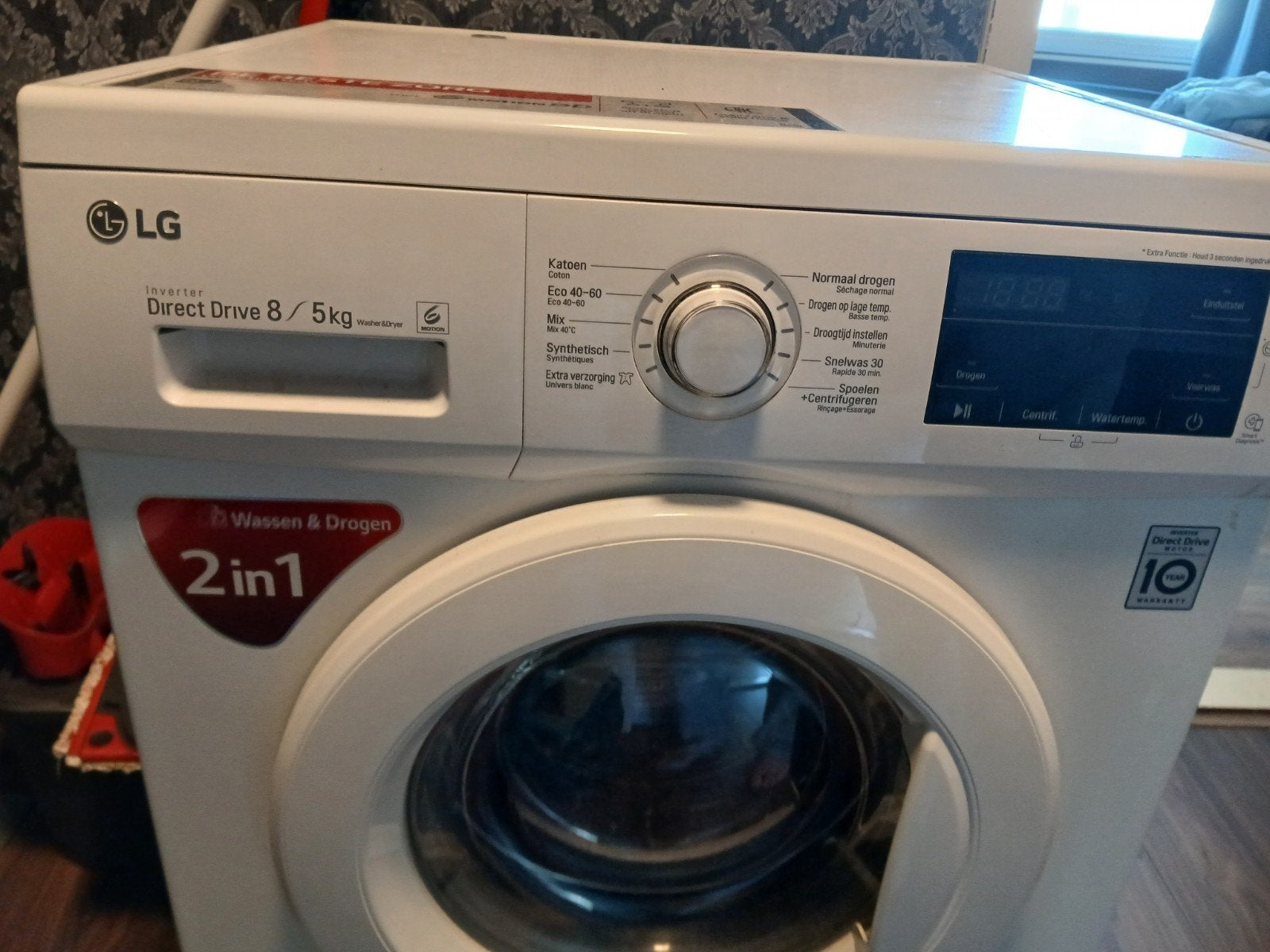 te koop wasmachine 3 in 1, Witgoed en Apparatuur, Wasmachines, Ophalen, Niet werkend, 1200 tot 1600 toeren, 85 tot 90 cm