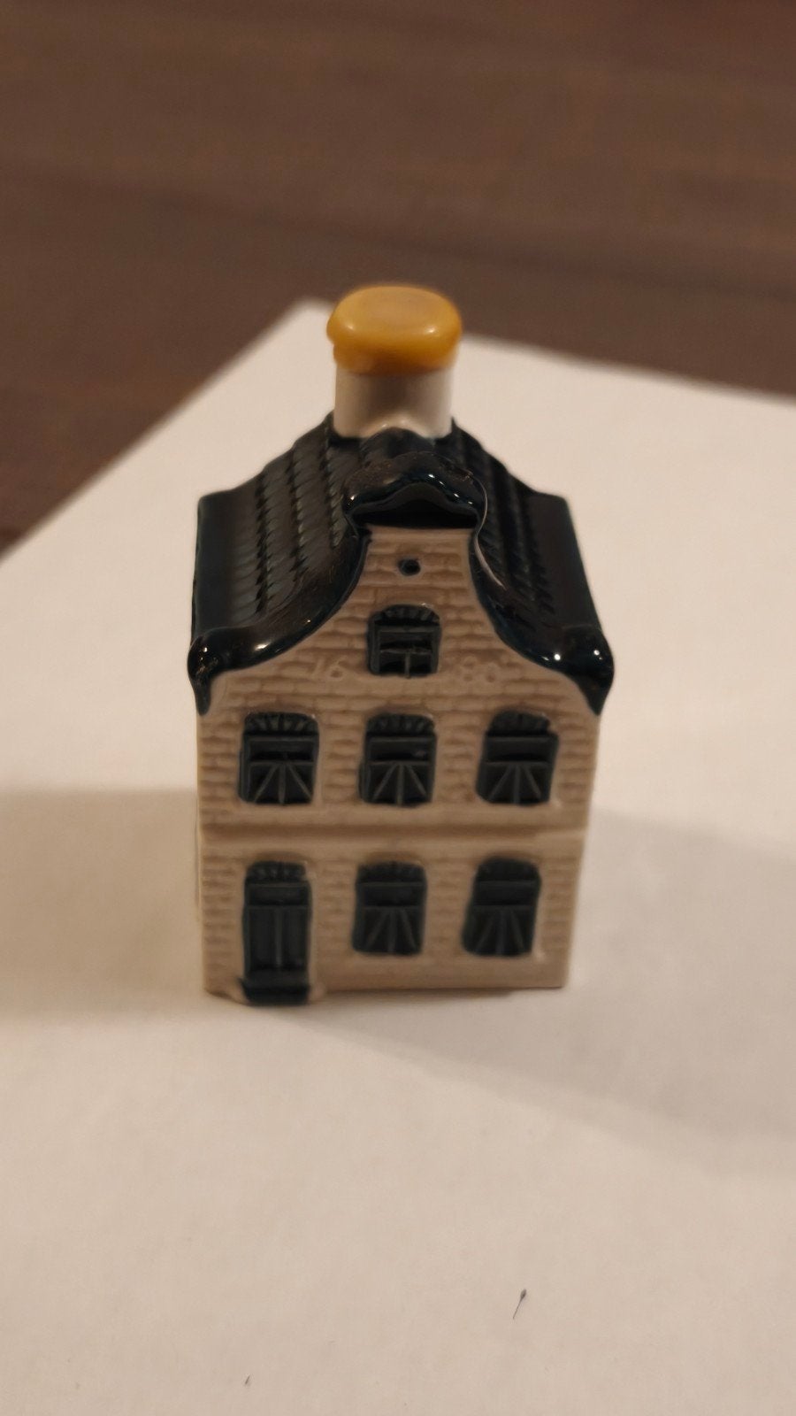KLM Huisje 5 Bols Delfts Blauw, Verzamelen, KLM Huisjes, Ophalen of Verzenden, Zo goed als nieuw, 1 t/m 20, Gevuld