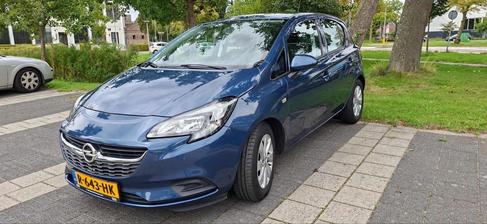 Opel Corsa 1.2 16V Ecoflex 5D 2017 Blauw, Voorwielaandrijving, Bluetooth, Zwart, Blauw