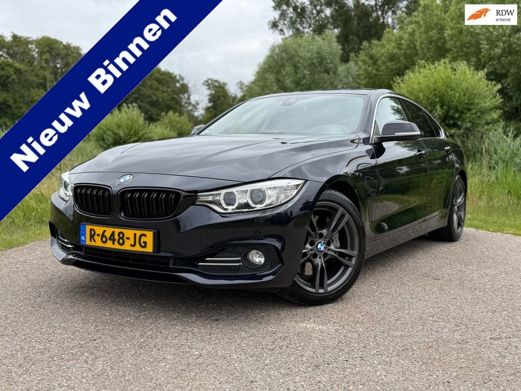 BMW 4-serie Gran Coupé 435i High Executive Automaat 3x M-Sp, Auto's, BMW, Bedrijf, Te koop, 4-Serie Gran Coupé, 360° camera, ABS