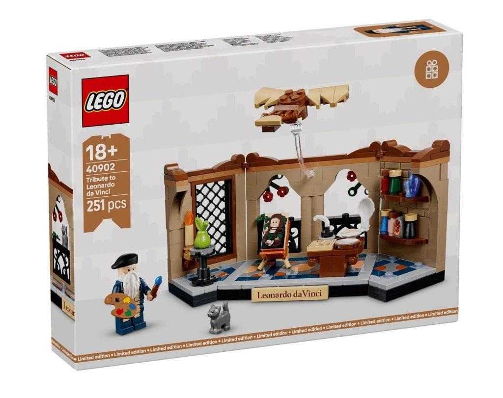 Lego 40902 Eerbetoon aan Leonardo da Vinci NIEUW in Doos, Kinderen en Baby's, Lego, Overige thema's, Lego, Nieuw