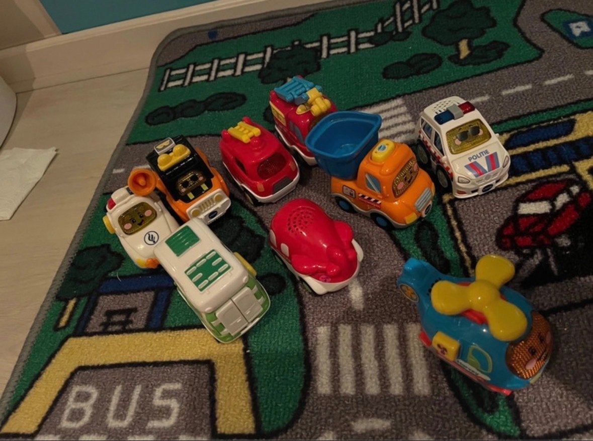 VTech Toet Toet Auto's Garage, Brandweer & Veel Auto's, Ophalen, Gebruikt, 2 tot 4 jaar