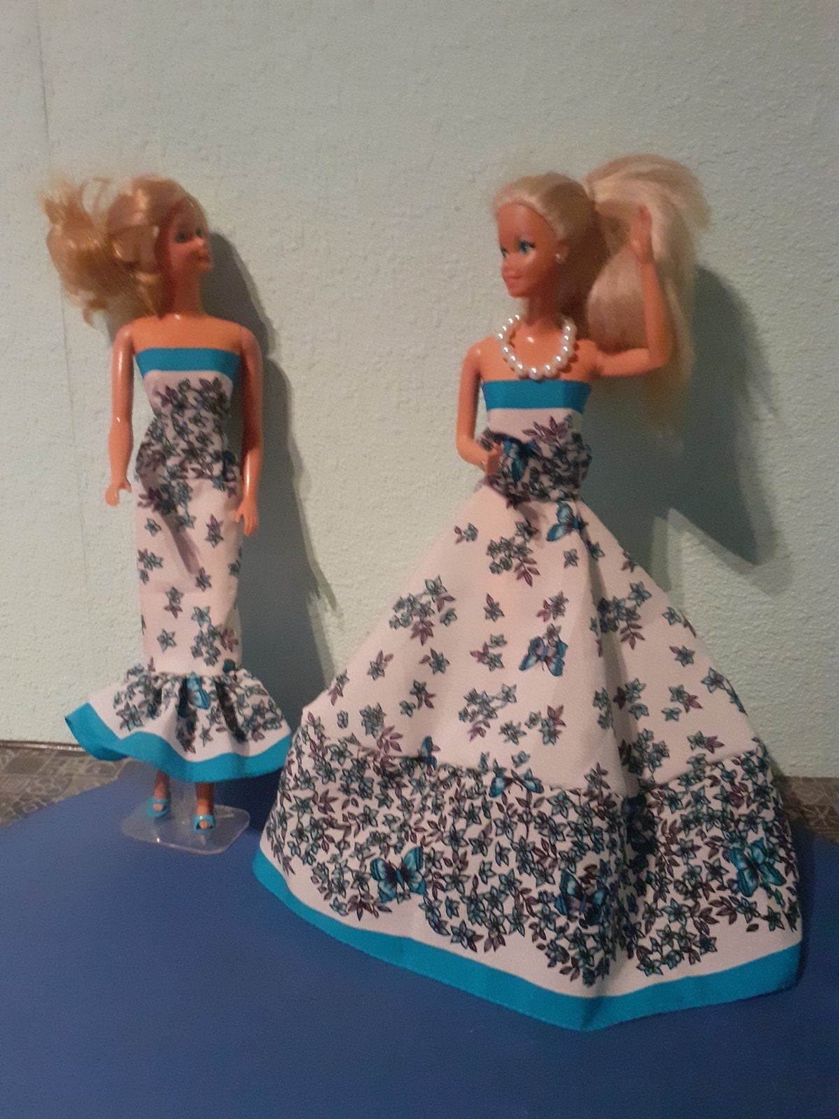 2 Barbie jurken,ook voor Sindy en Fleur, Ophalen of Verzenden, Nieuw, Barbie